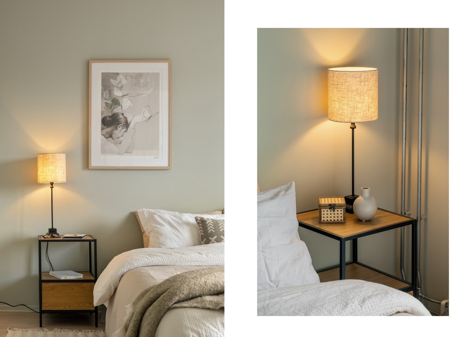 Her er det god plass for dobbeltseng og nattbord på hver side Galleribilde