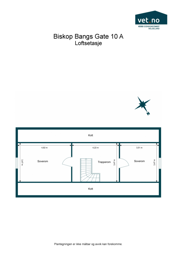 2D - Loftsetasje. Galleribilde