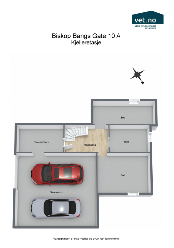 3D - Kjelleretasje. Galleribilde