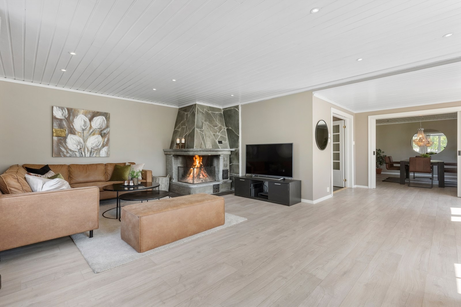 Peisen er ett smykke i seg selv. Galleribilde