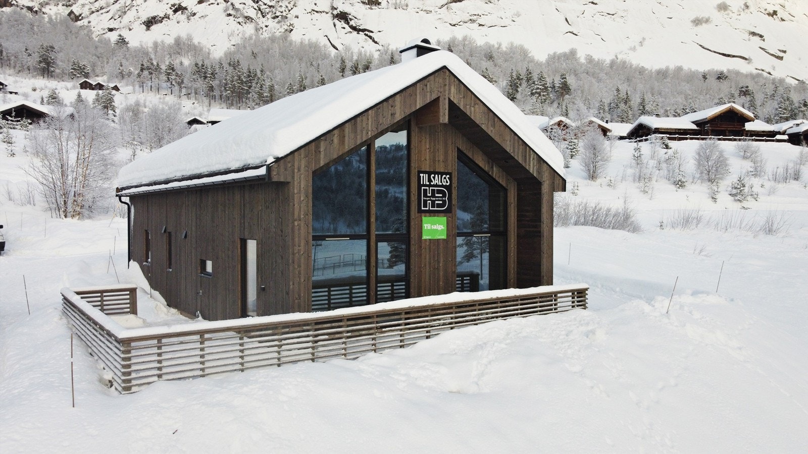 Moderne og ny hytte med lite vedlikehold! Galleribilde