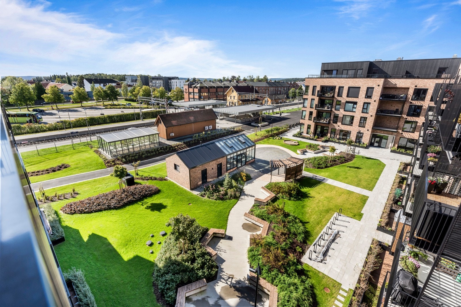 Oversiktsbilde av fellesarealet Galleribilde