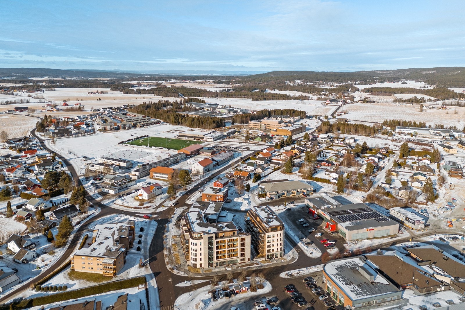 Aurskog sentrum Galleribilde