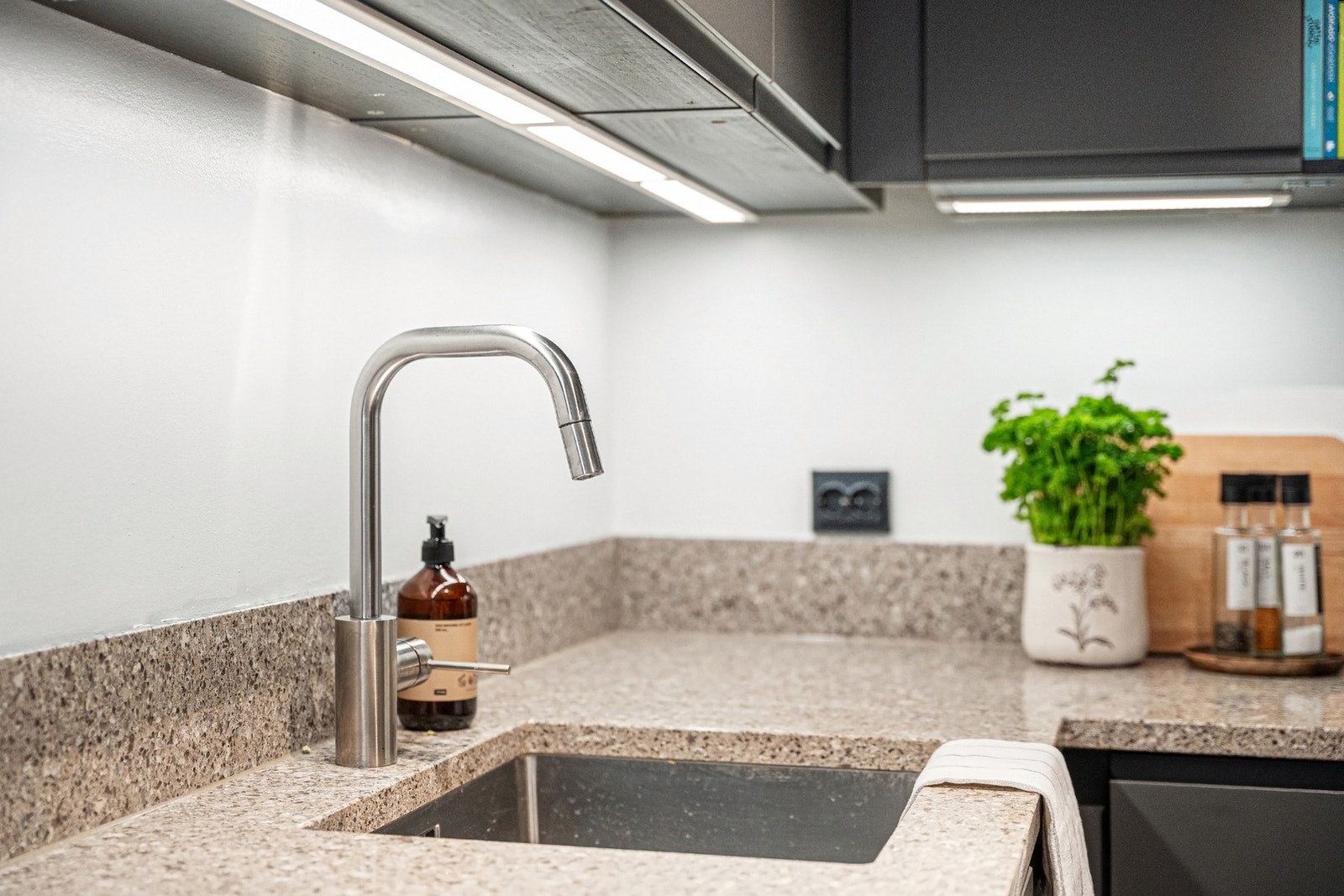 Underlimt vask. Waterguard er montert. Galleribilde