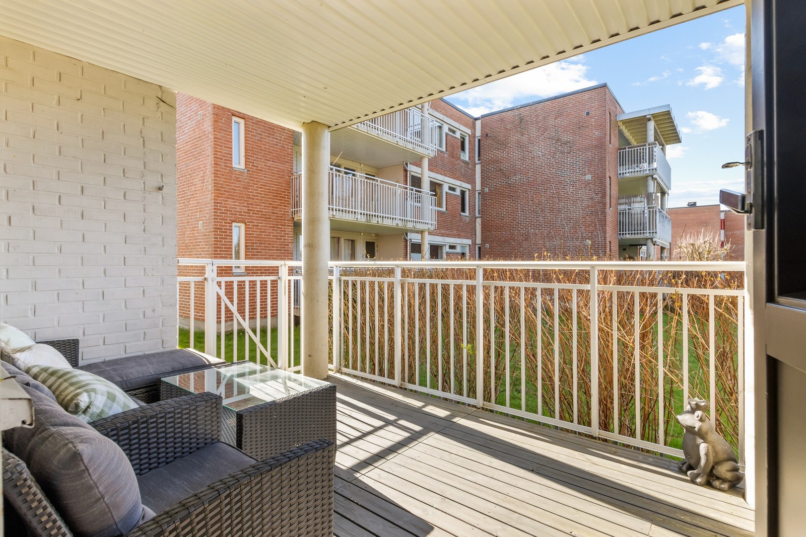 Takoverbygd terrasse. Galleribilde