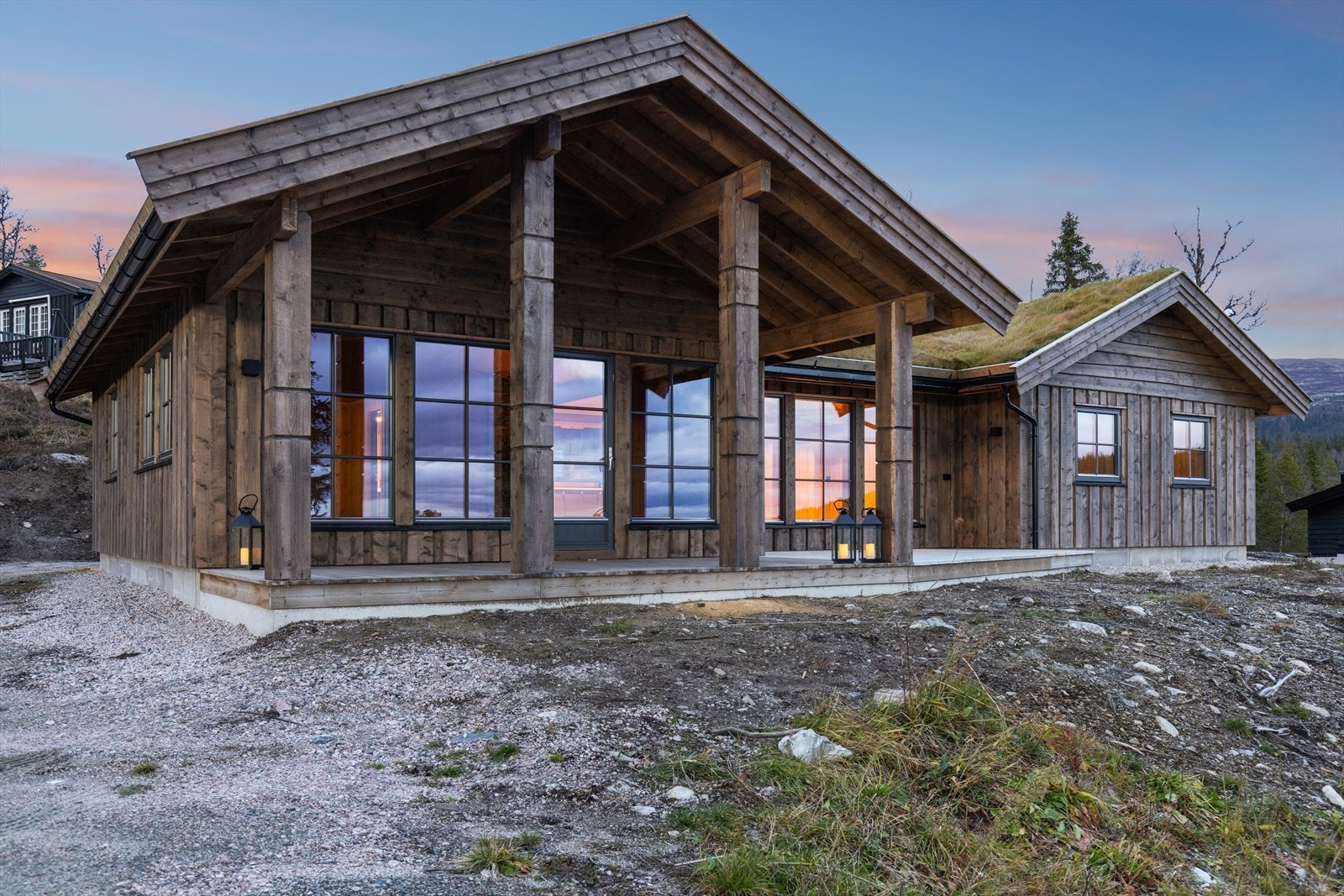 Kveldene på Torebråtan er magiske. Galleribilde