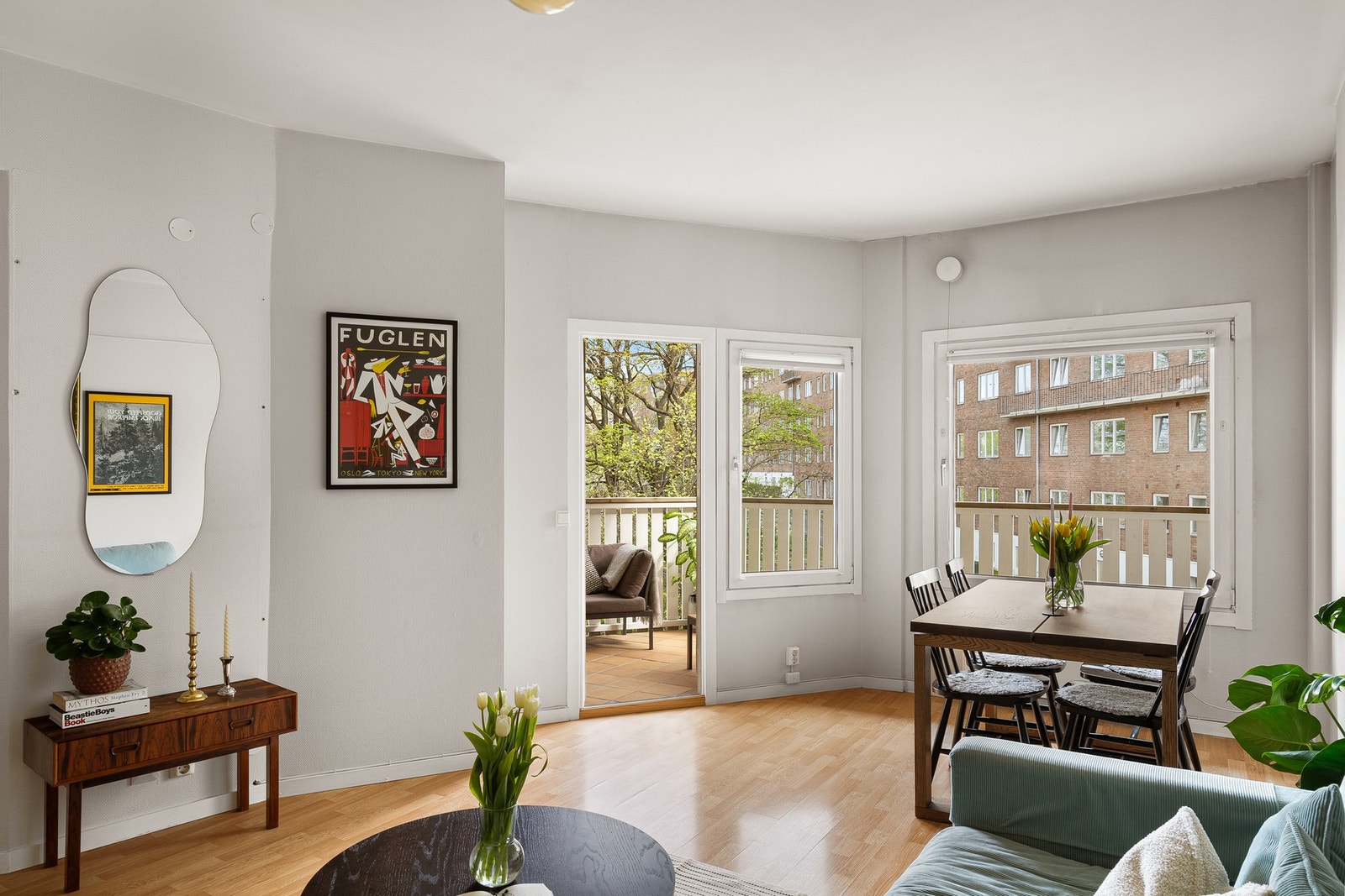 Boligen har lave felleskostnader. Galleribilde