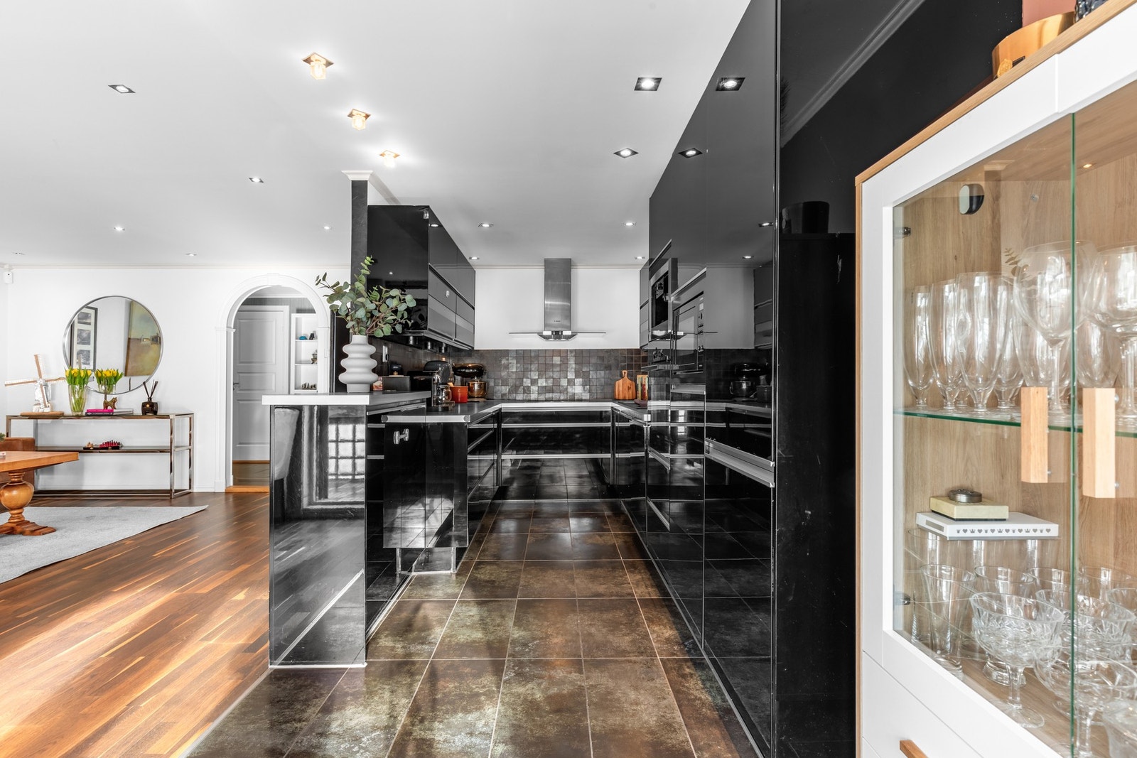 Avrekksventilasjon sørger for god luftkvalitet. Galleribilde