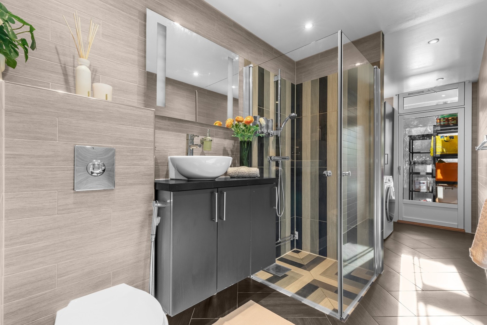 Eier får mulighet til å påvirke materialvalg og innredning. Galleribilde