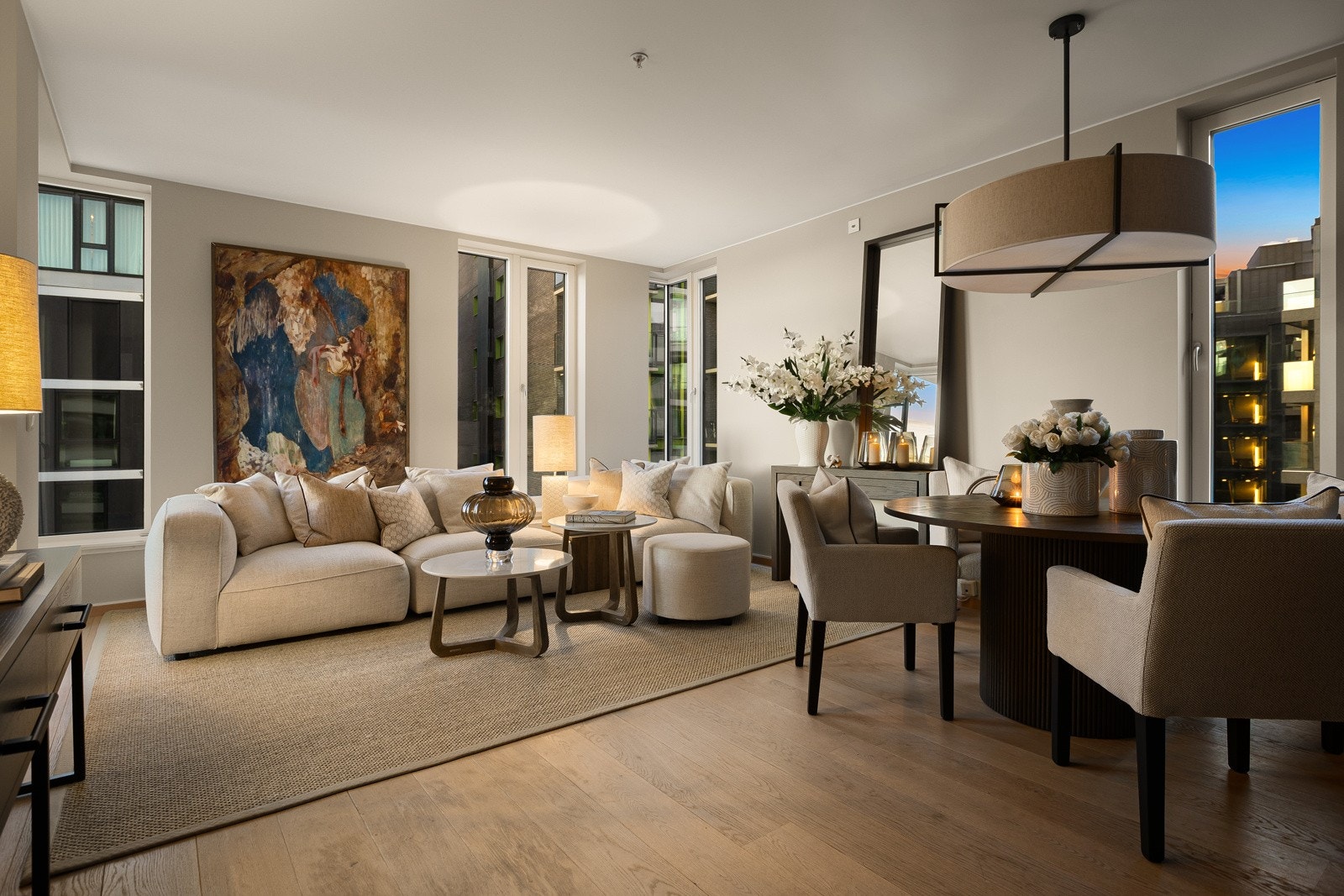 En stilfull 3-roms hjørneleilighet med eksklusiv beliggenhet i et av Oslos mest ettertraktetde områder på Tjuvholmen Galleribilde