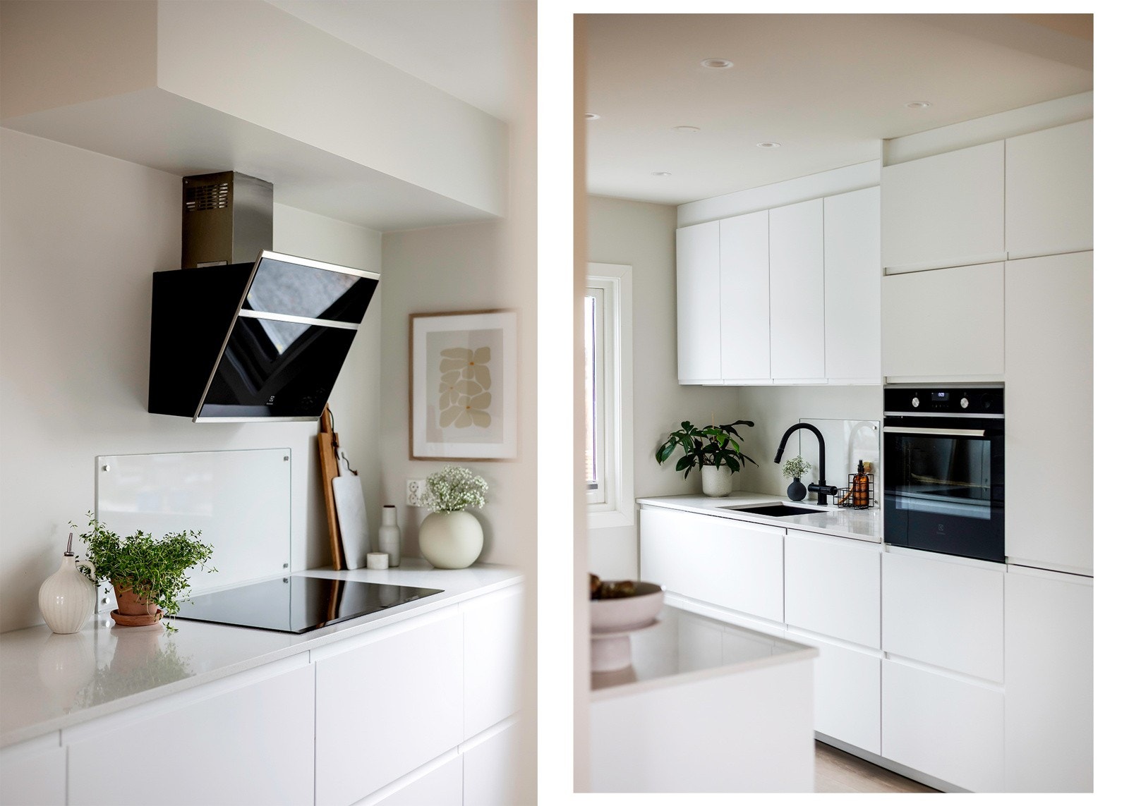 Benkeplaten er i slitesterk kompositt fra Easystone, som kombinerer både estetikk og funksjonalitet. Galleribilde