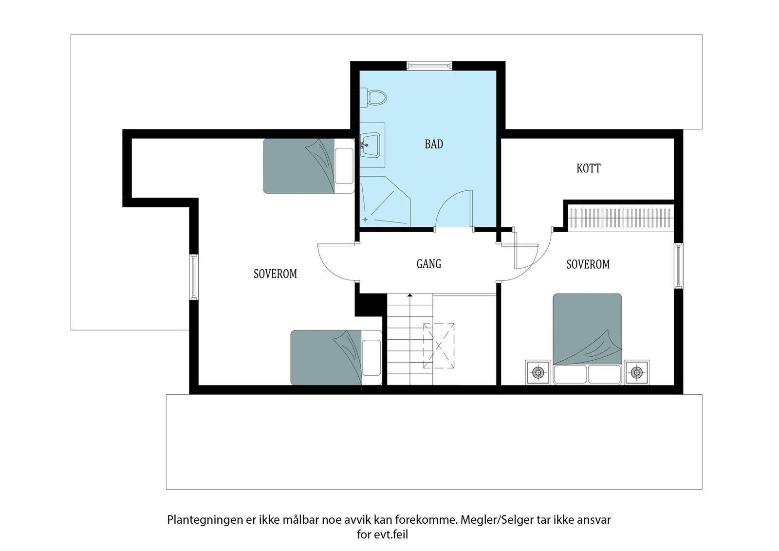 Oversikt loftsplan Galleribilde