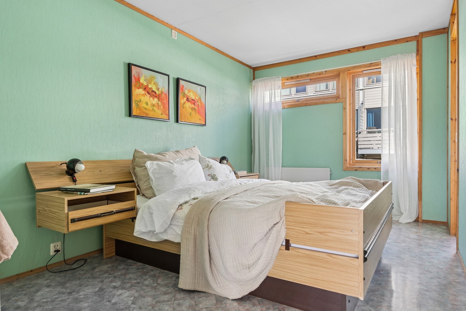 Soverommet måler 11,5 kvm. Galleribilde