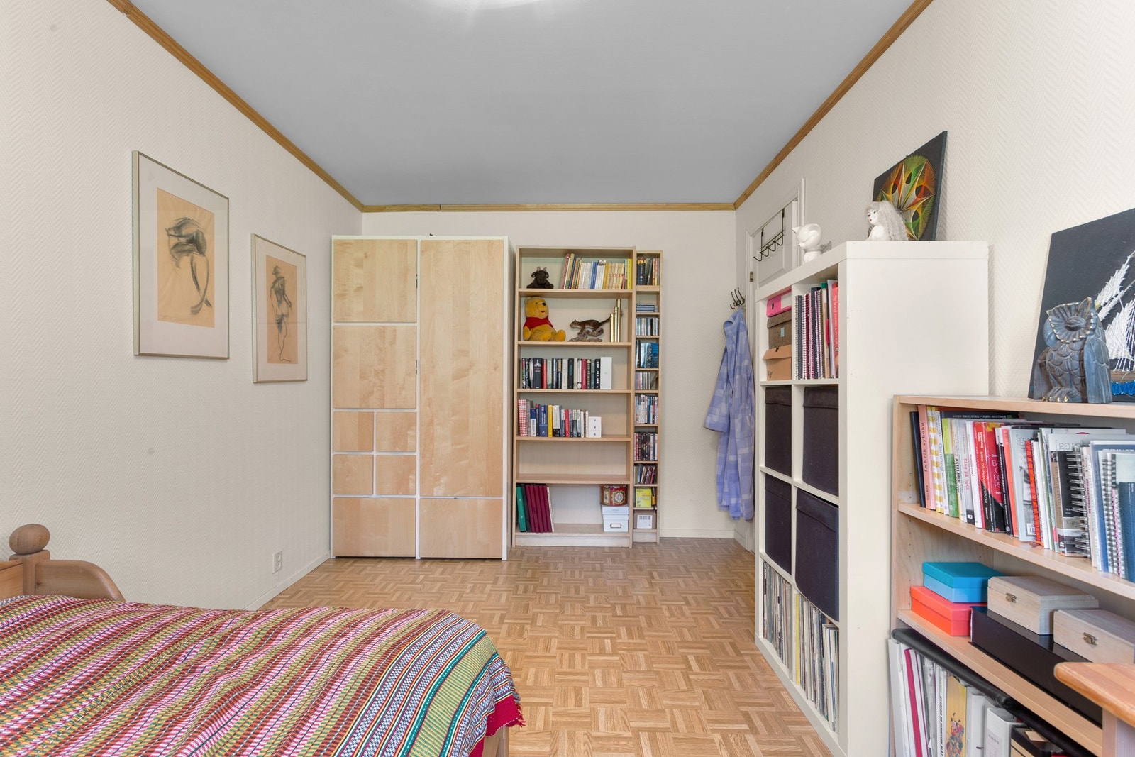 Det er gode møbleringsmuligheter for ønsket oppbevaringsløsning. Galleribilde