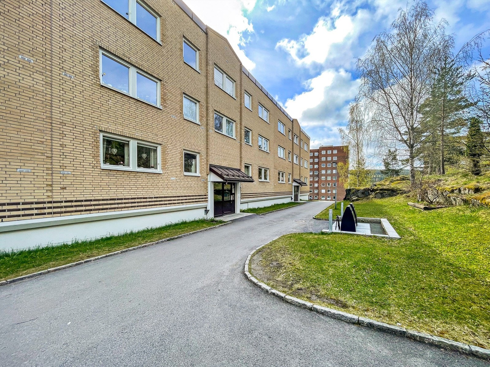 Byggets fasade. Galleribilde