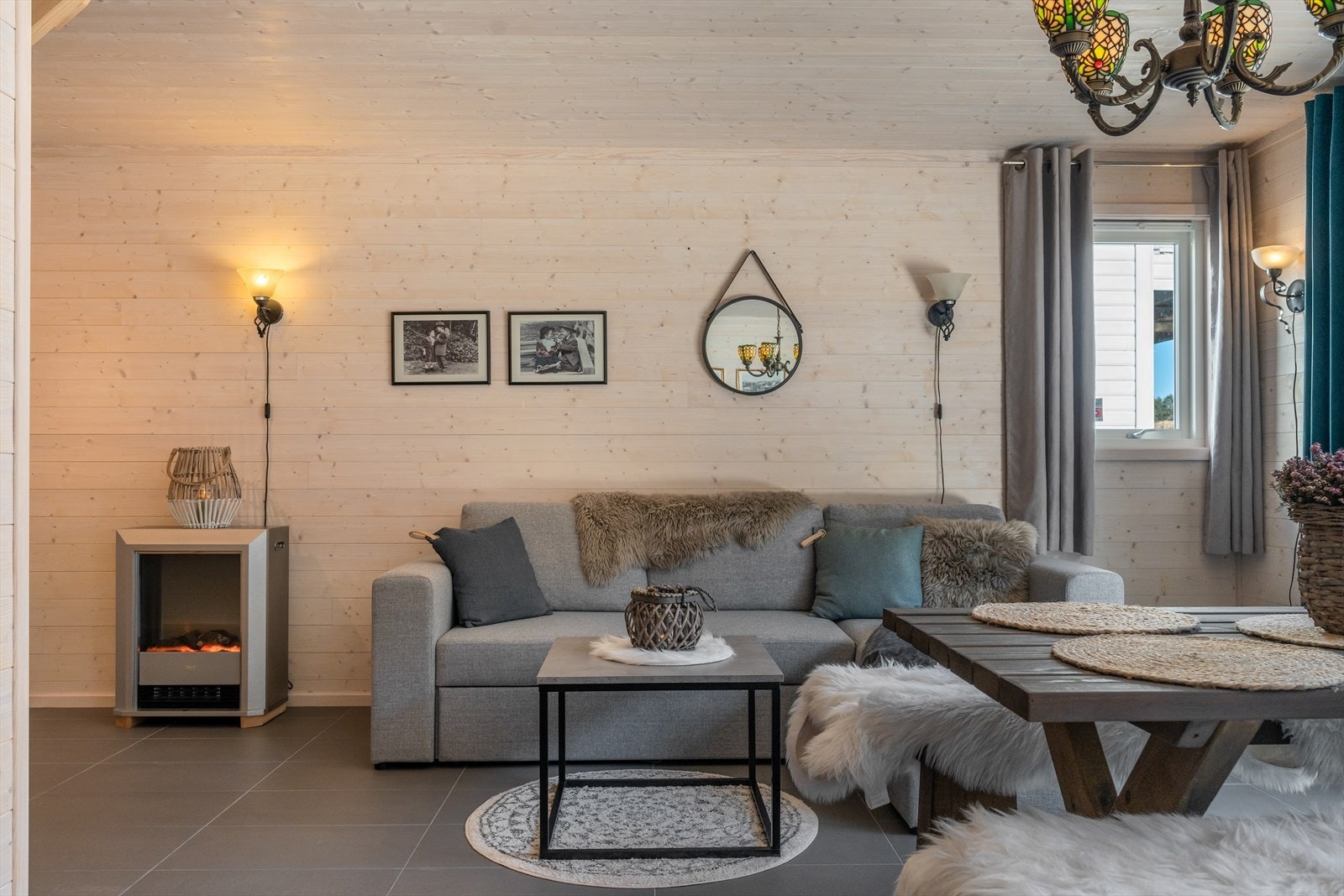 God plass til sofagruppe. Galleribilde