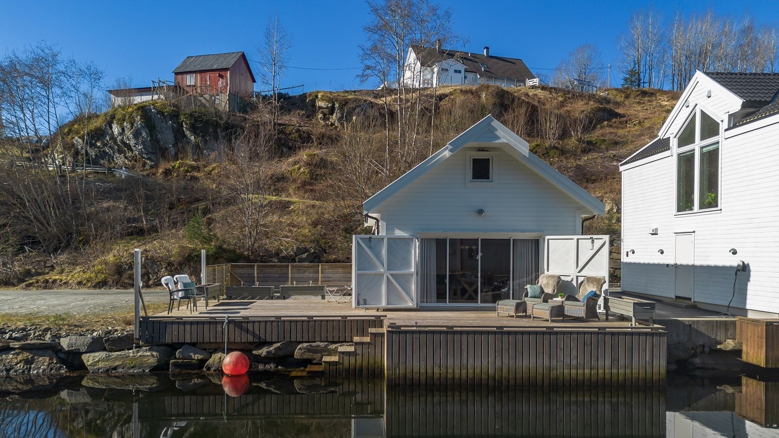 Brygge/terrasse på Ca. 55 kvm Galleribilde
