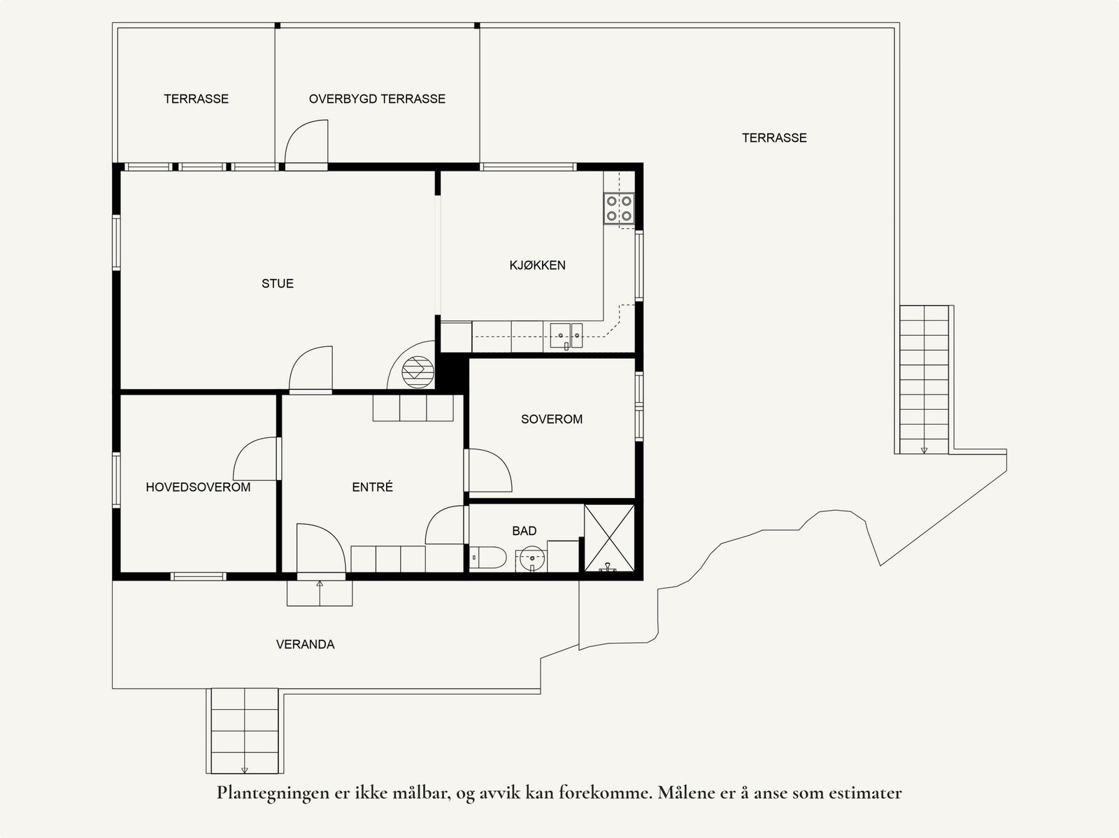 Plantegnin - 1.etg Galleribilde