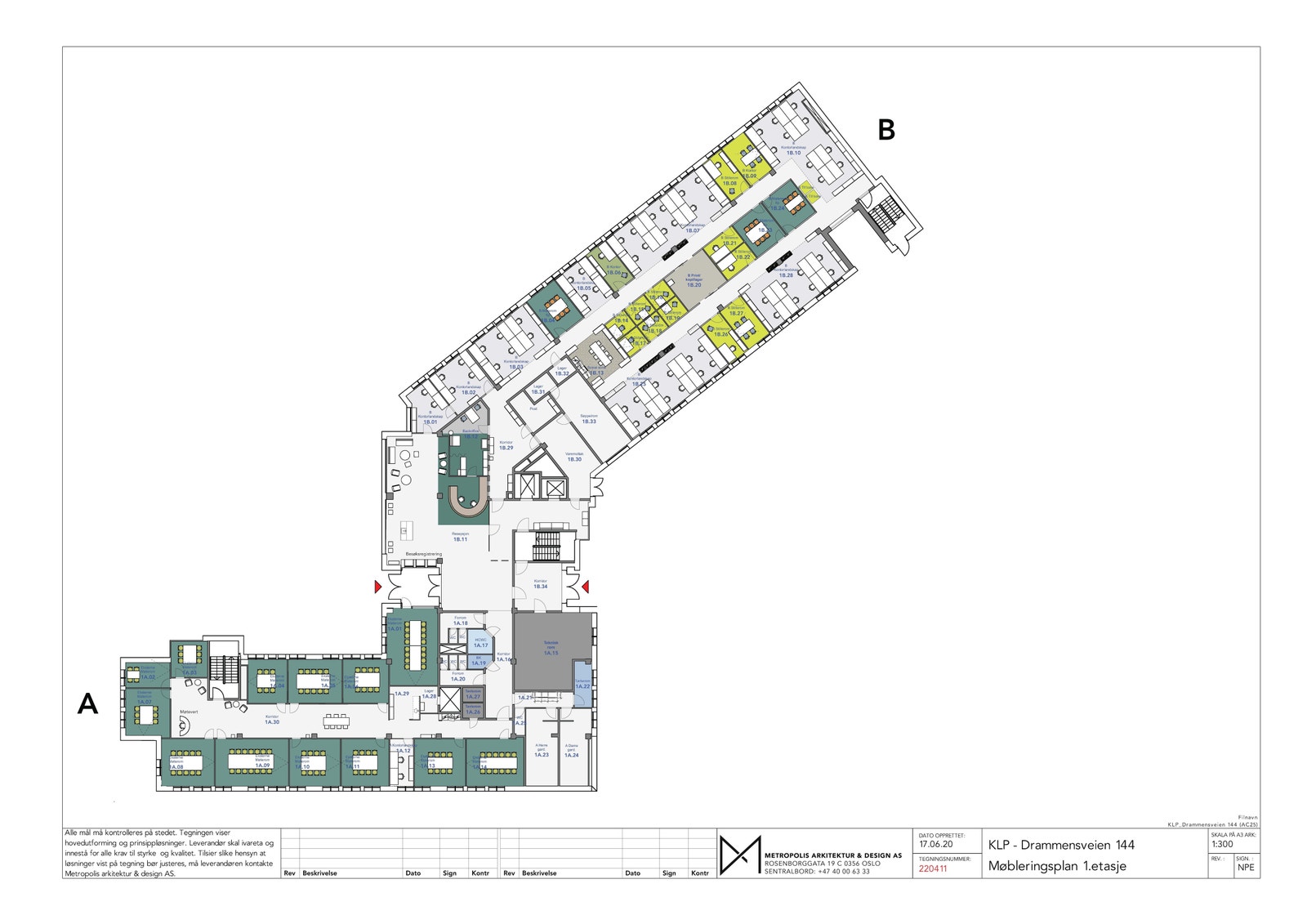 1. etg møbleringsforslag Galleribilde