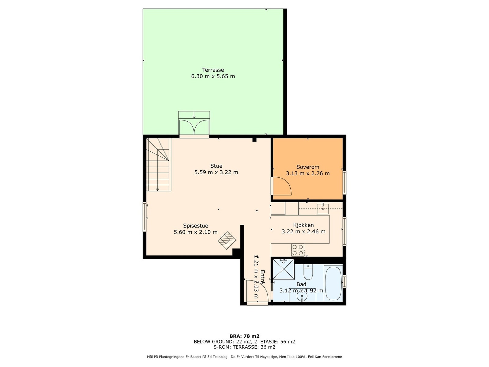 Plantegning. Galleribilde