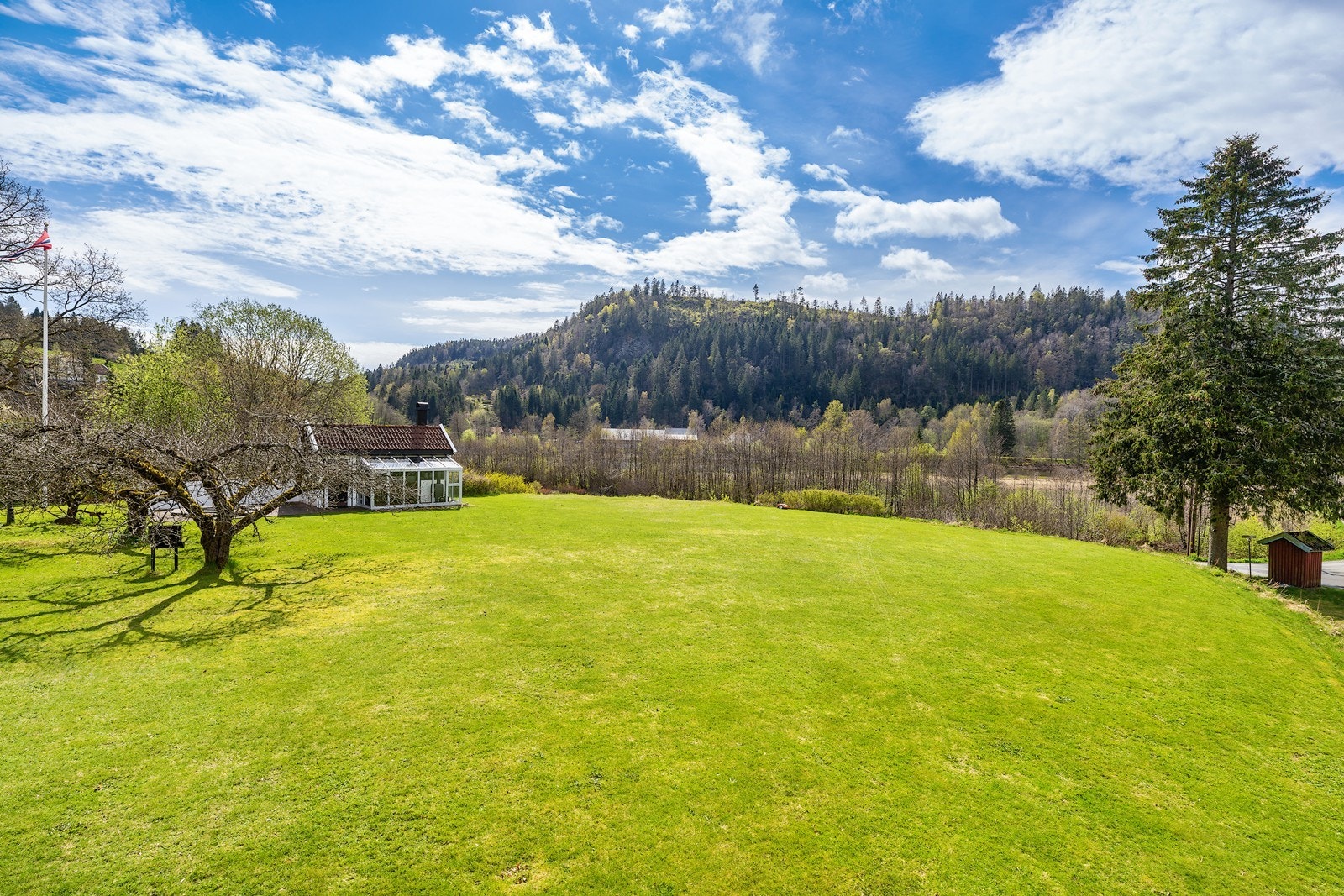 Flott og velholdt plen Galleribilde