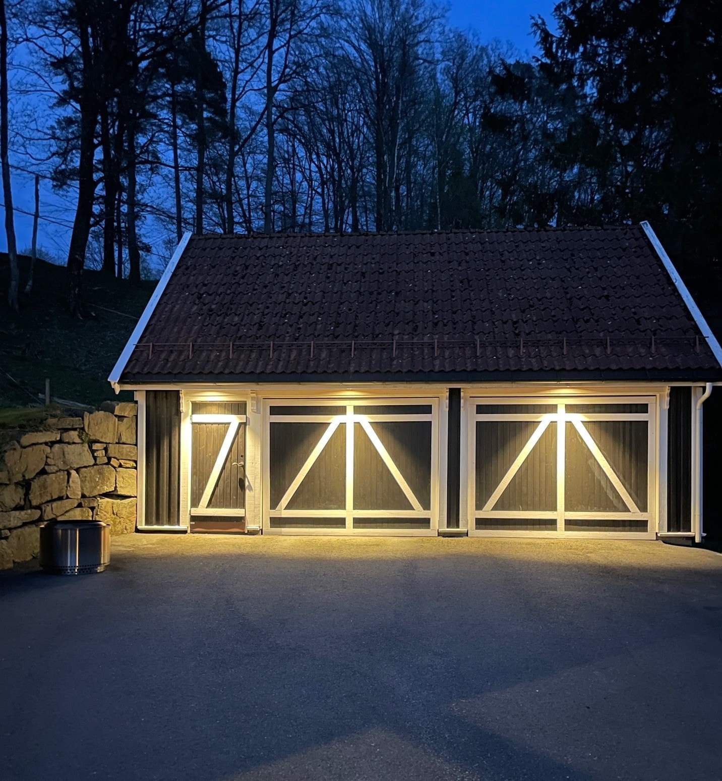 Dobbel garasje Galleribilde