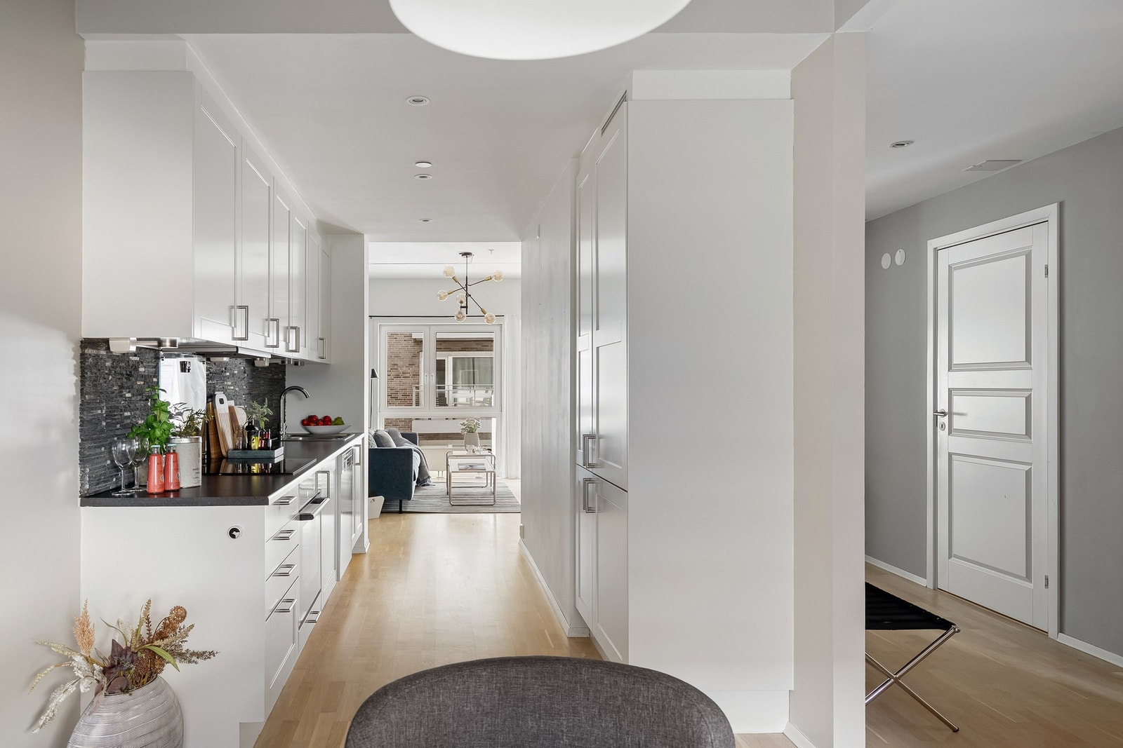 Boligen har balansert ventilasjon med varmegjenvinning. Galleribilde