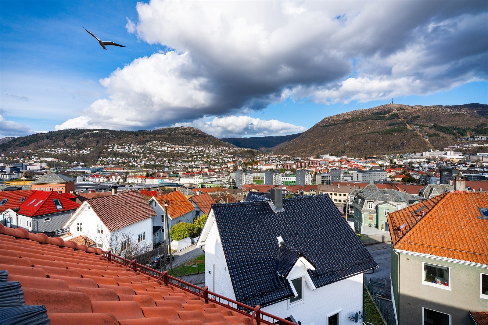 - En flott toppleilighet over 2 plan med vakker utsikt - Galleribilde