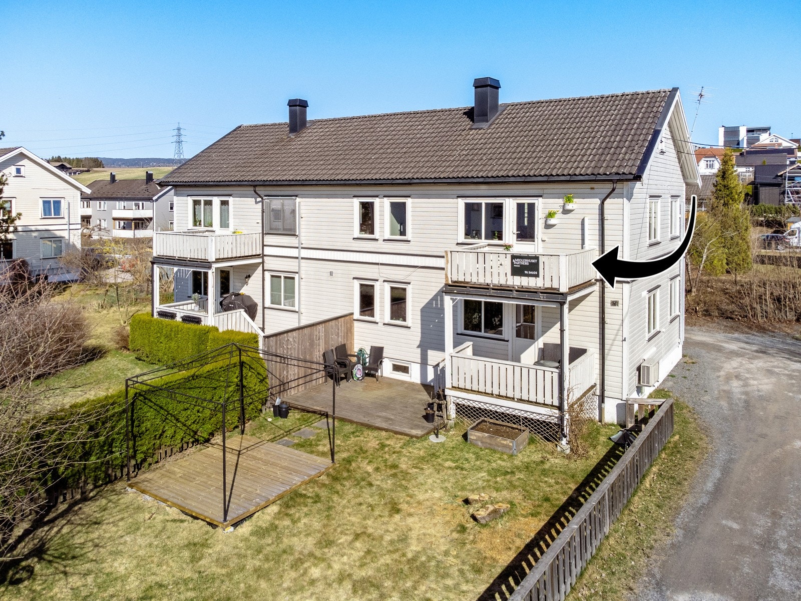 Lekker leilighet i 4-mannsbolig på populære Borgestad, boligen ligger i 2. etg. Galleribilde