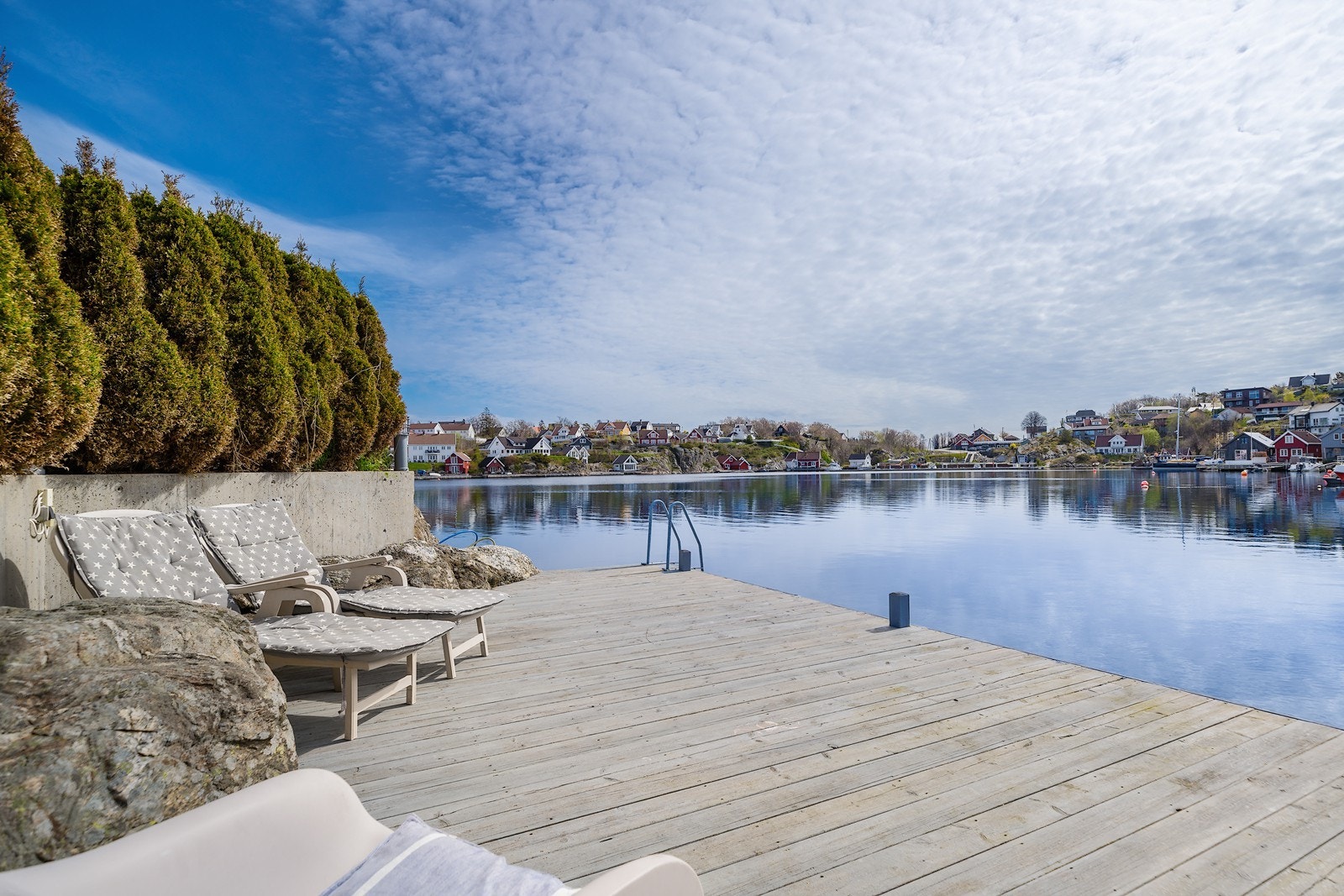 Her kan man nyte vakre sommerdager med venner og familie. Galleribilde