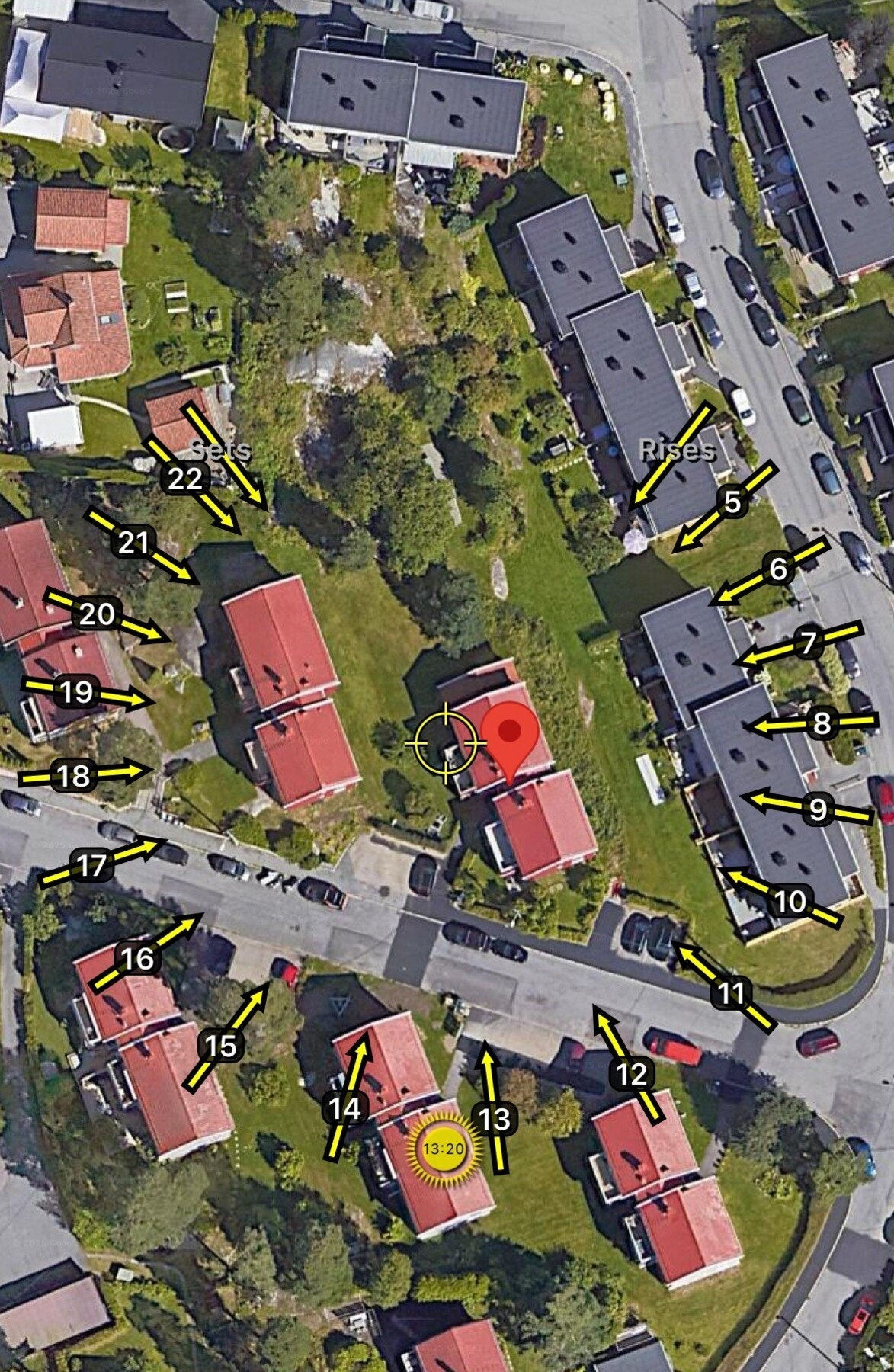 Den sydvestvendte beliggenheten sørger for fine solforhold på uteplassene. Galleribilde