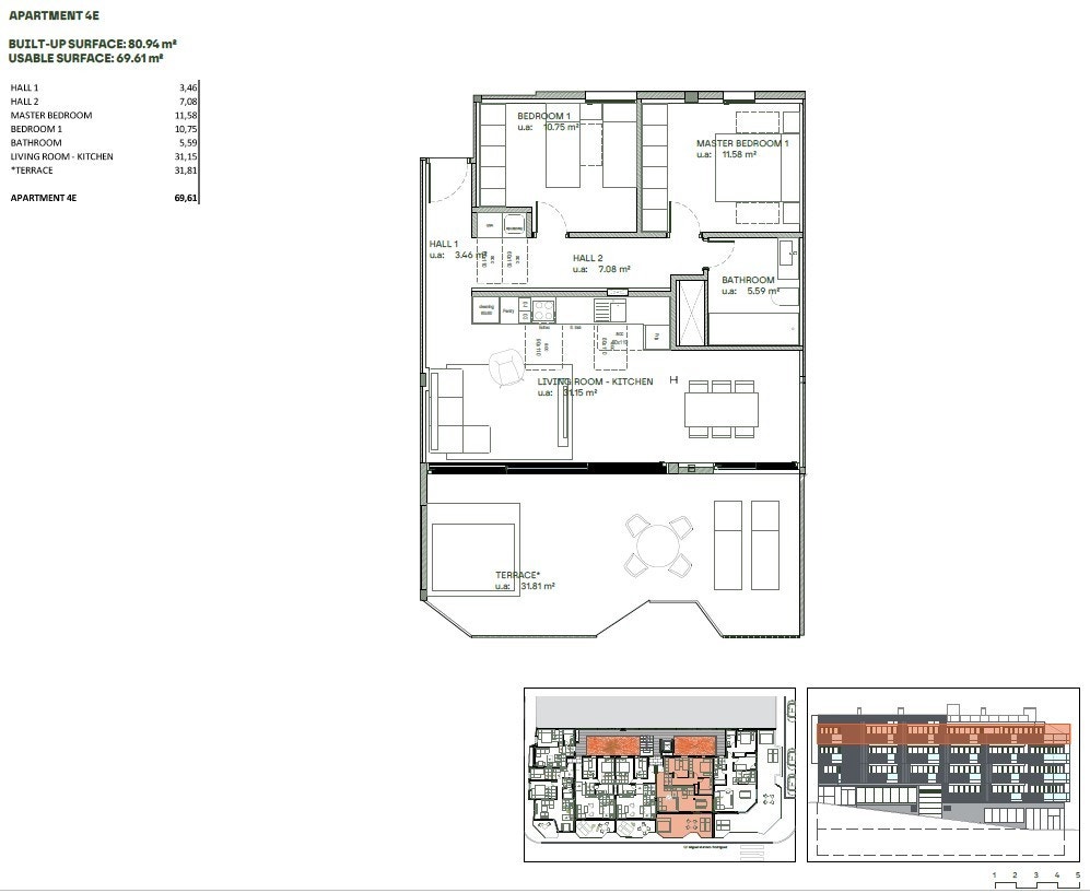 Plantegning leilighet 4e Galleribilde