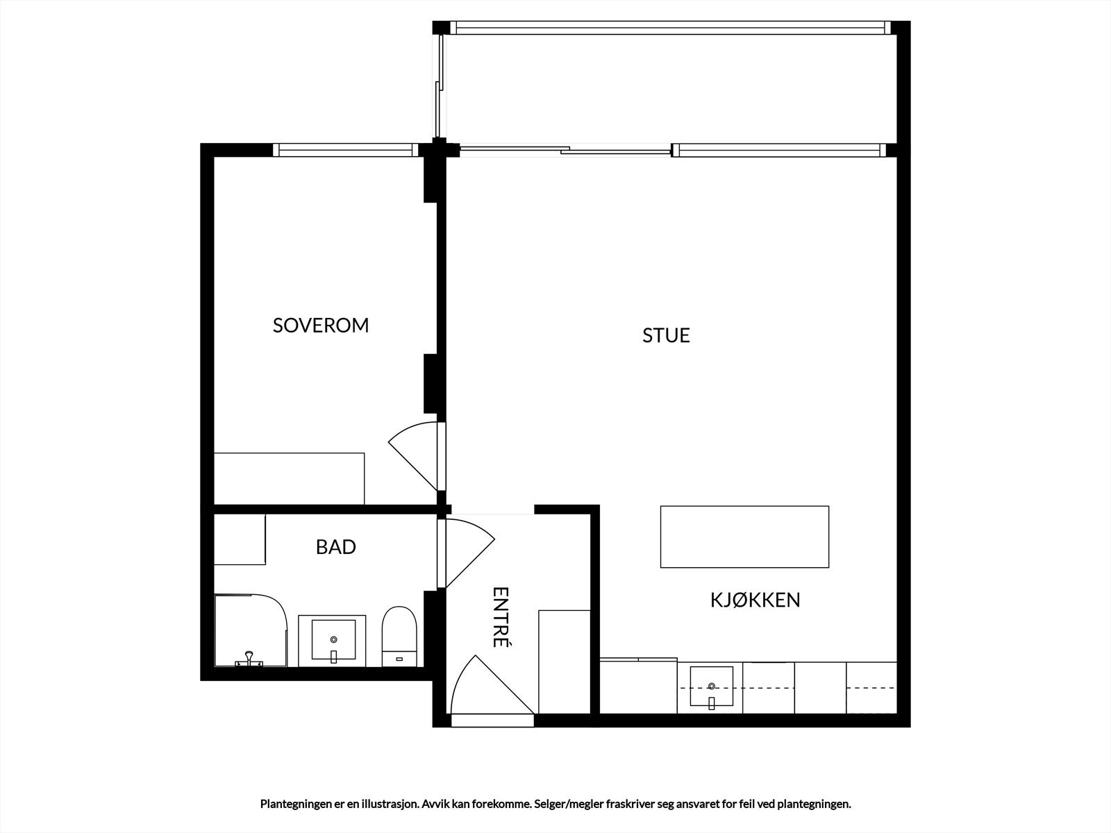 - Plantegning - Galleribilde