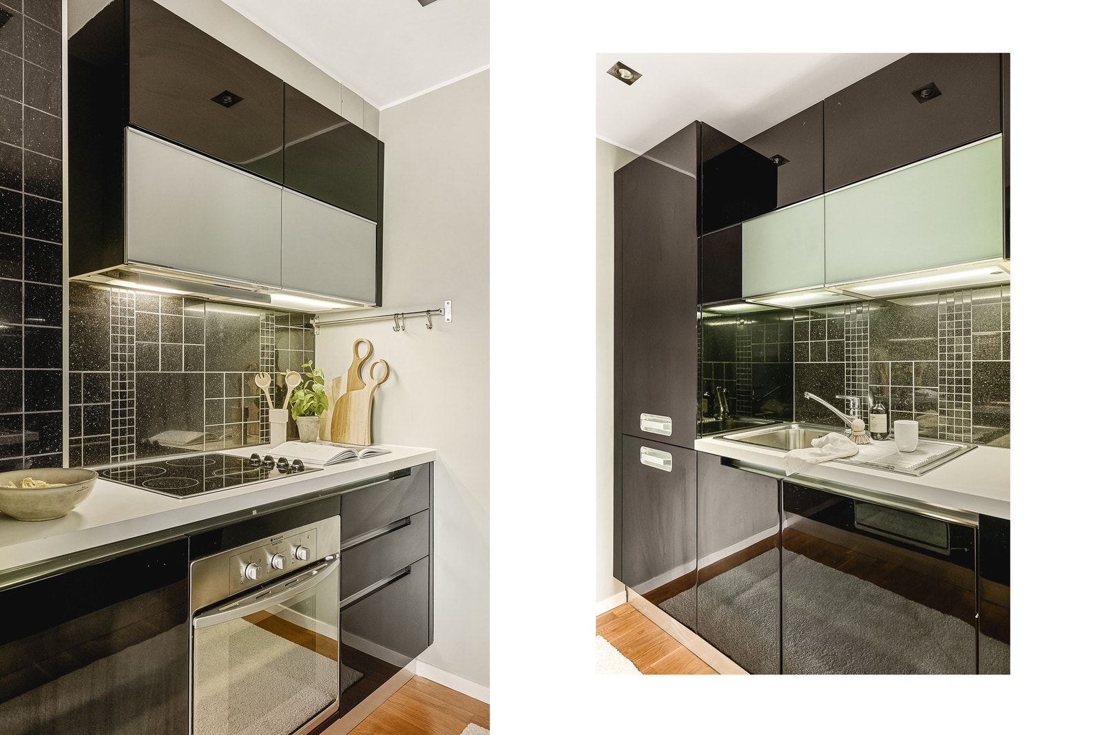 Av hvitevarer finner man med platetopp, stekeovn, oppvaskmaskin og kjøl- og fryseskap Galleribilde