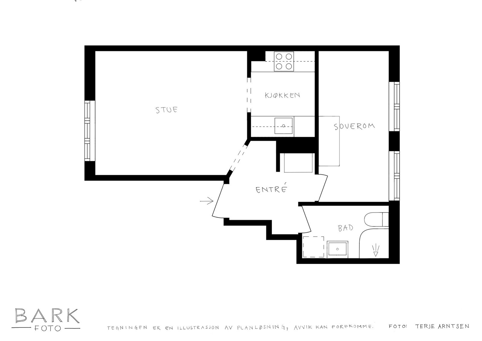 Plantegning - 2. etasje Galleribilde