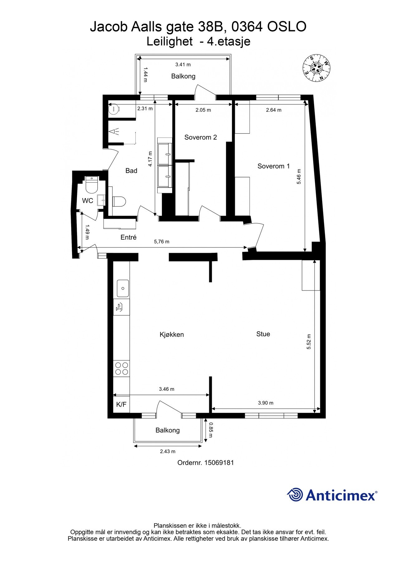 Plantegning. Galleribilde