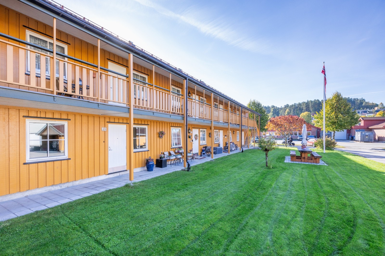 Inngang inn til leiligheten Galleribilde