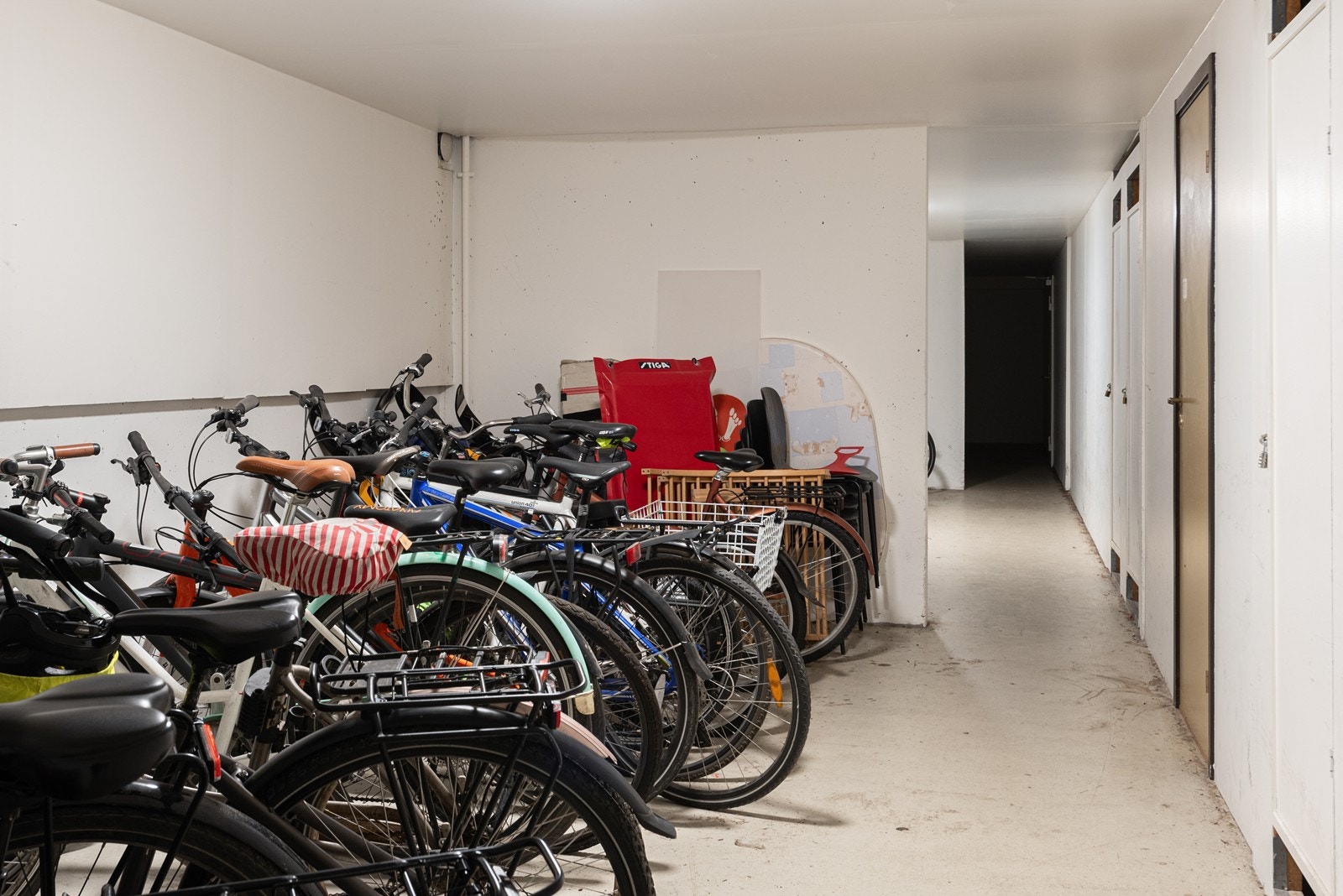 Felles sykkelrom i borettslaget Galleribilde