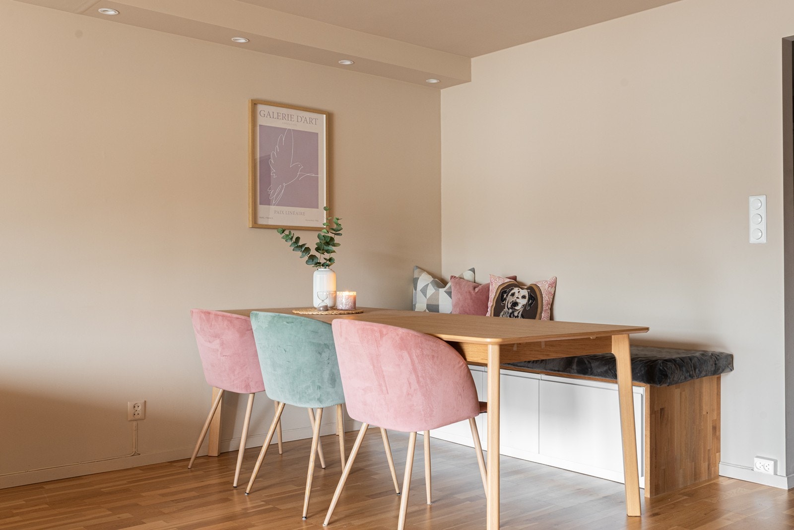 Hyggelig spisestue Galleribilde