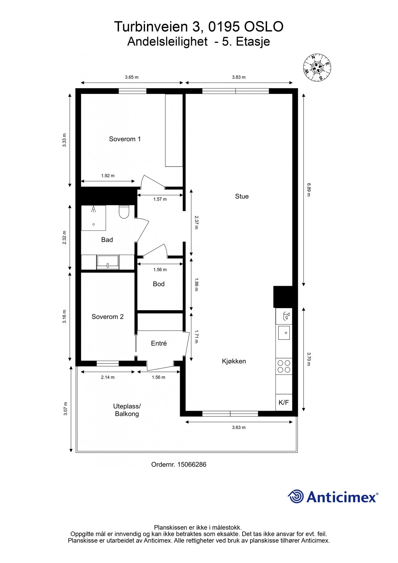 Plantegning. Galleribilde