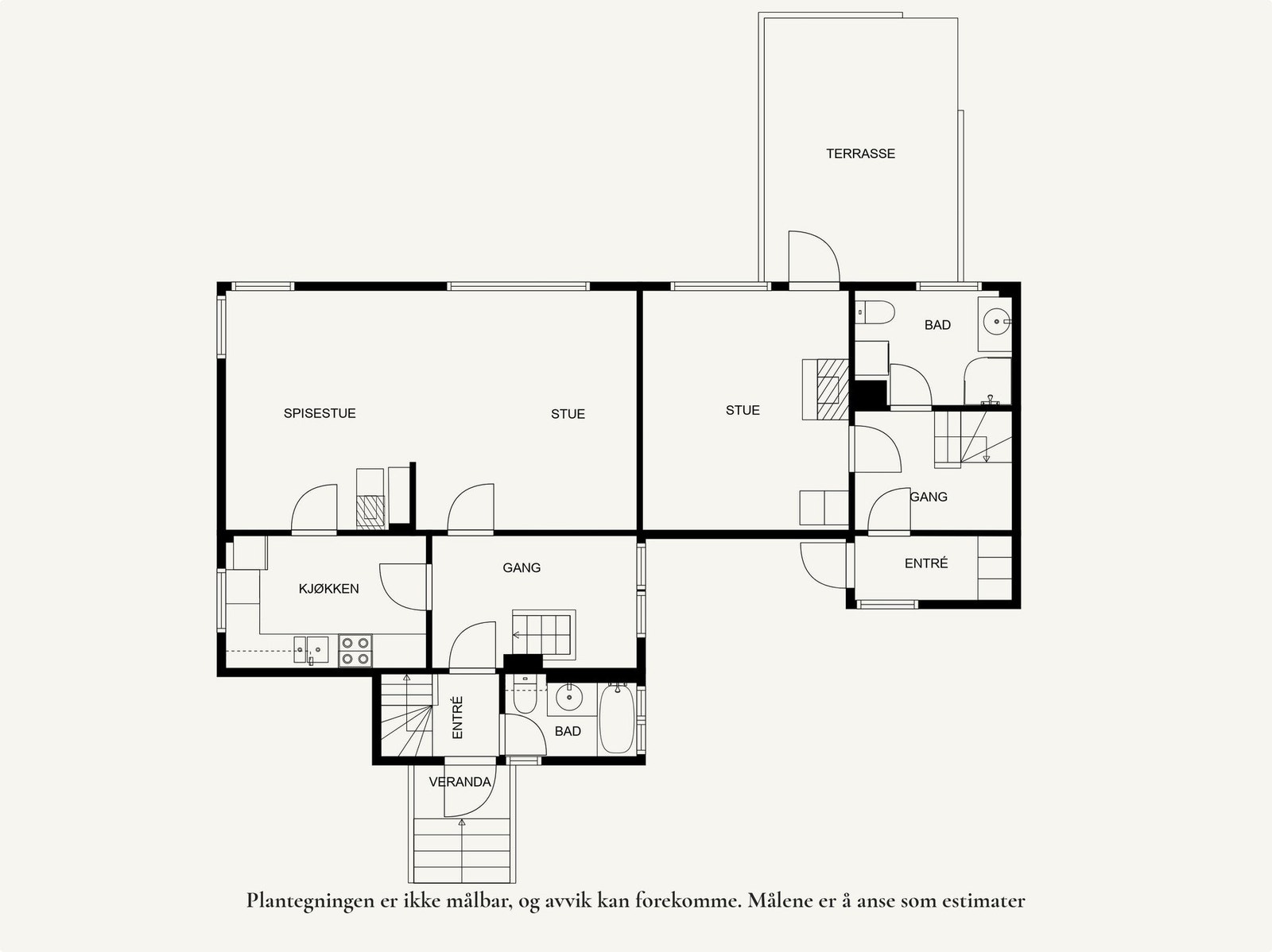 Plantegning. Galleribilde