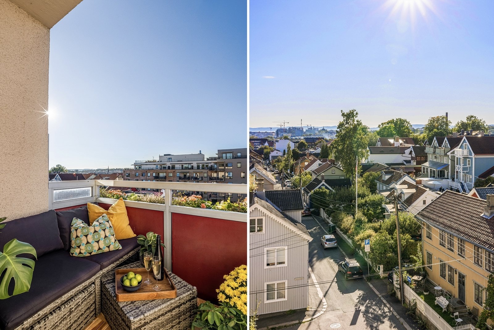 Velkommen til Langgata 47, midt blant den idylliske trehusbebyggelsen på Rodeløkka Galleribilde