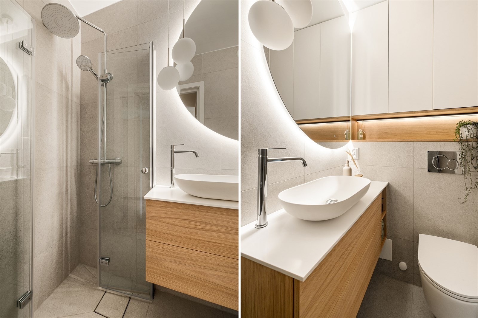 Svært lekkert bad fra 2024 Galleribilde