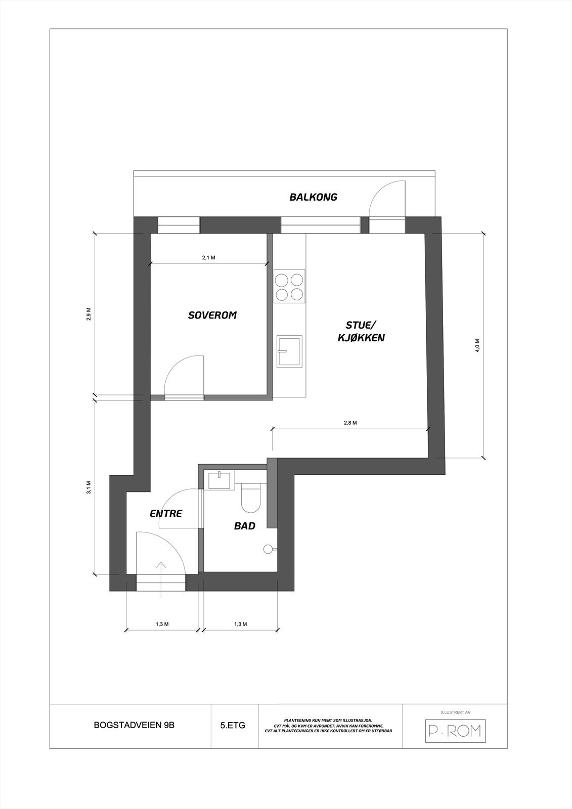 Plantegning. Galleribilde