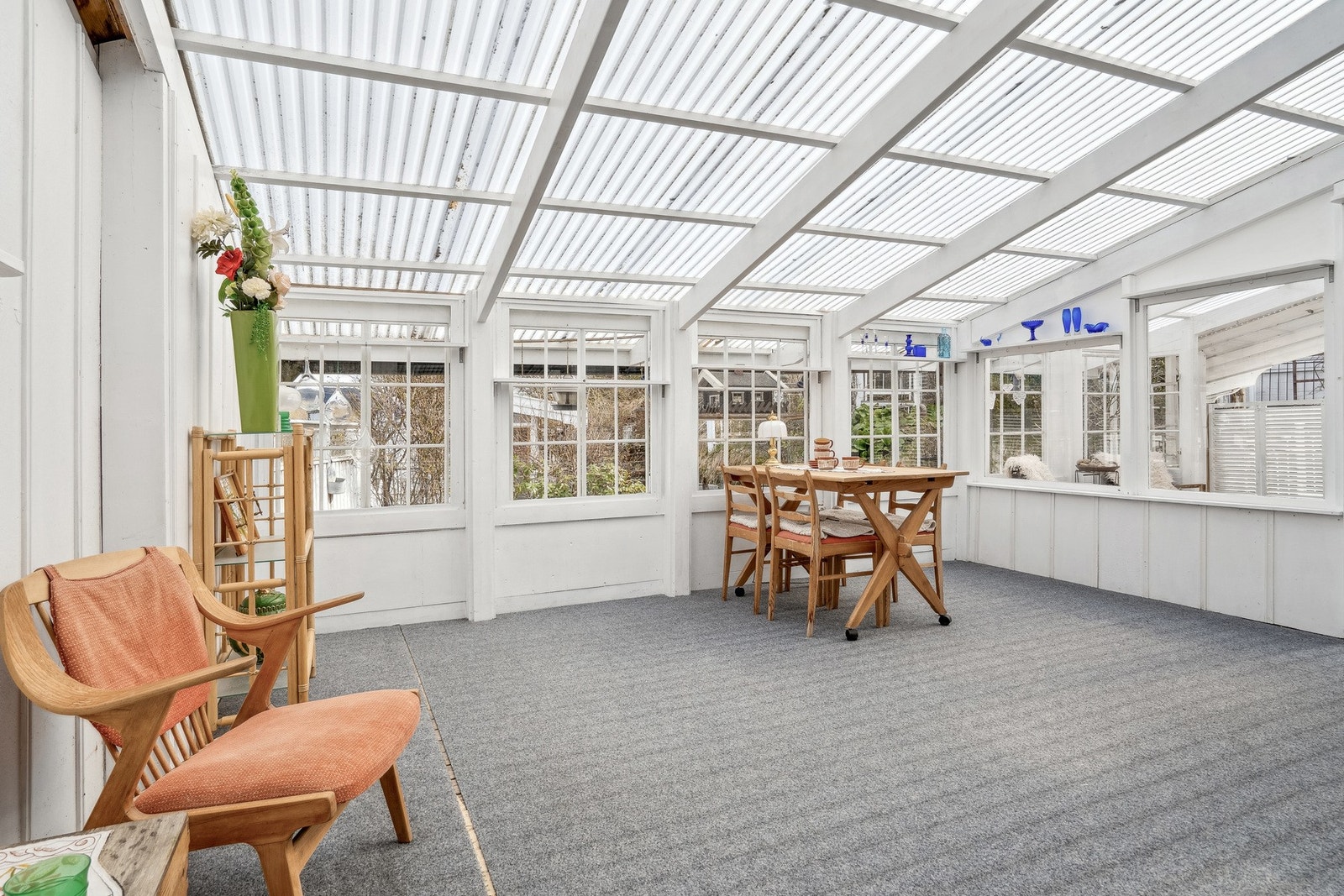 Vinterhage på 23 kvm. Galleribilde