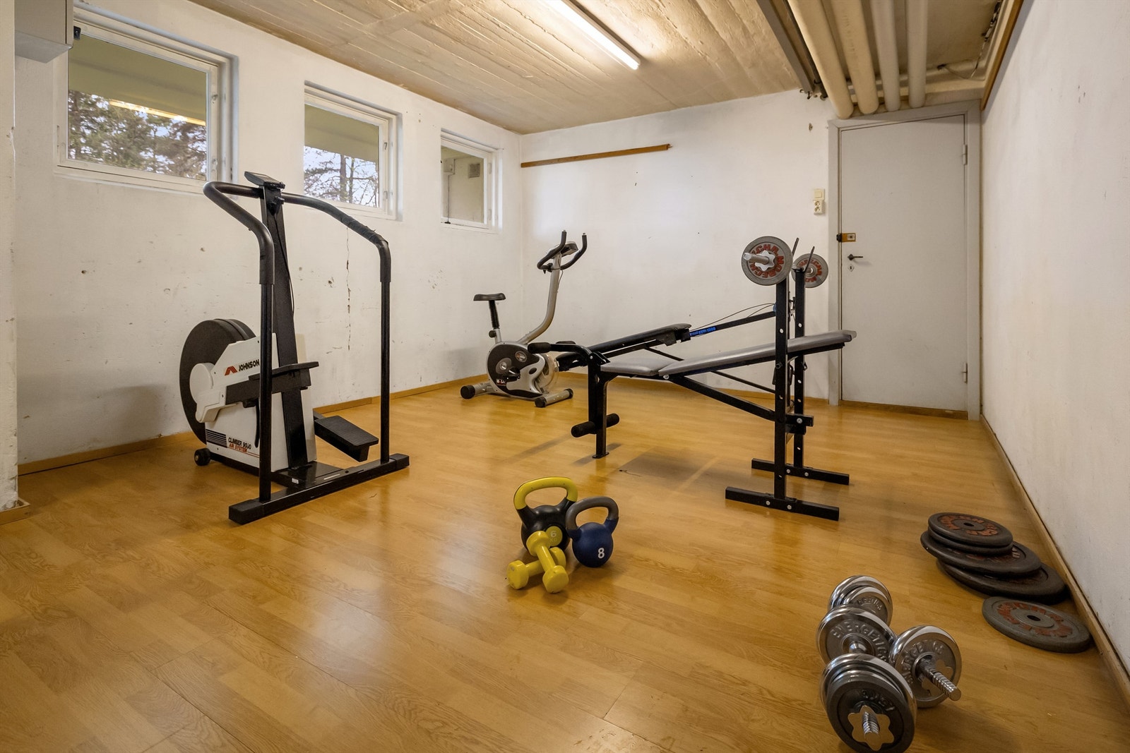 Felles treningsrom i sameiet Galleribilde