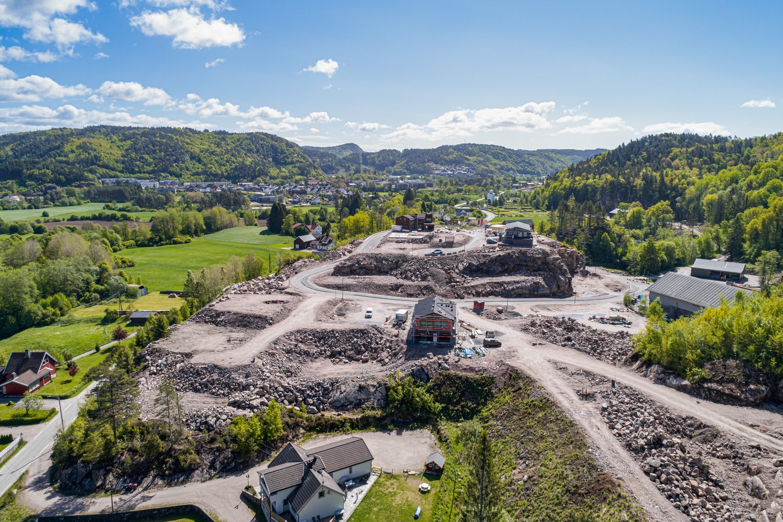 Oversiktsbilde fra området Galleribilde