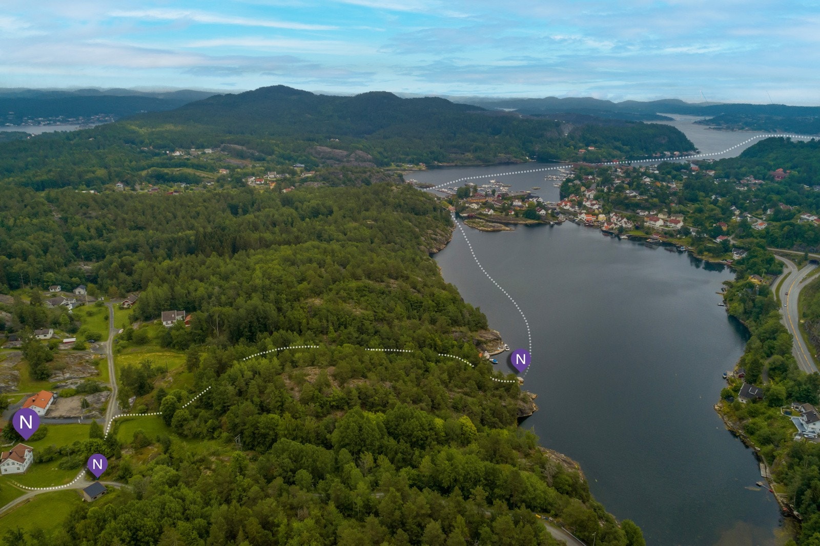 Nærheten til sjøen og den korte veien til sentrum, gjør området svært attraktivt og familievennlig. Galleribilde