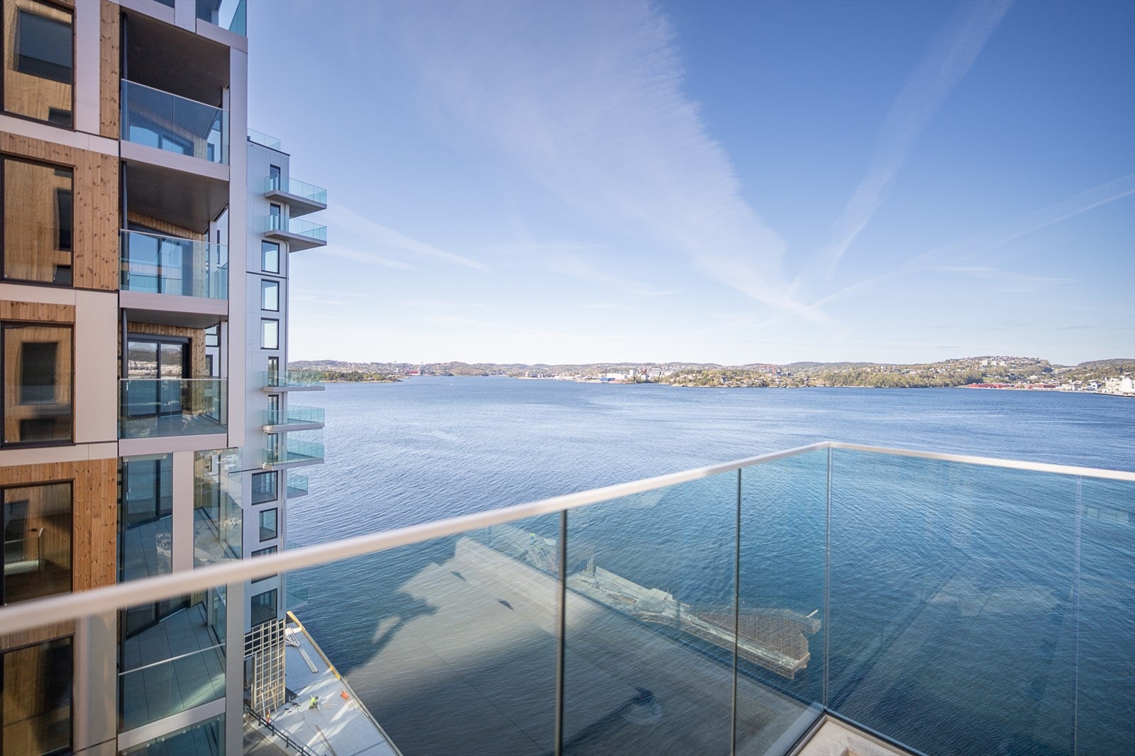 Nydelig utsikt mot Byfjorden Galleribilde