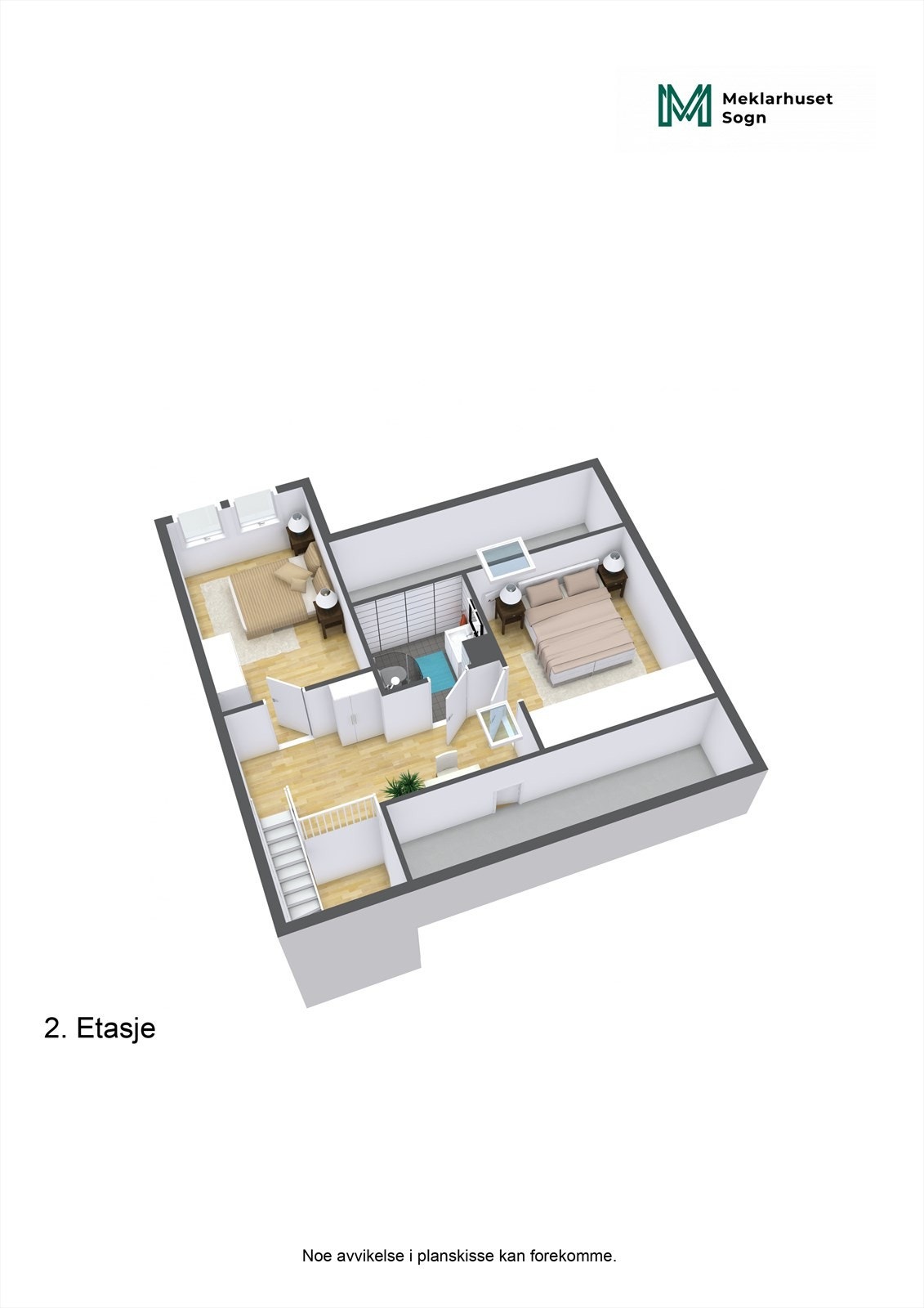 Planteikning 3D Galleribilde